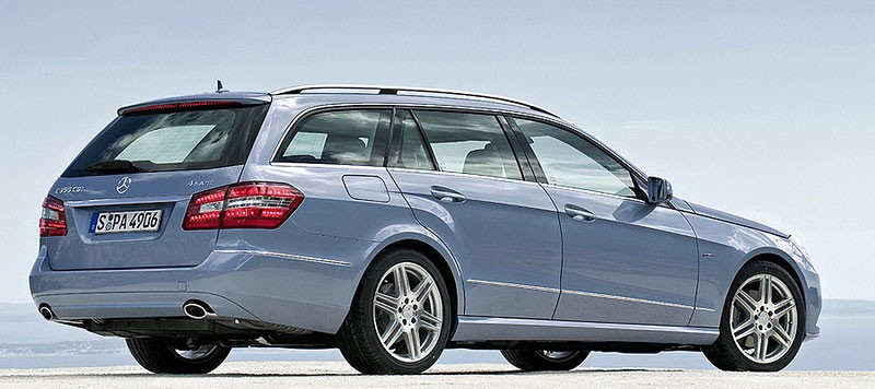 IAA Frankfurt 2009: Mercedes-Benz E-Klasa kombi - nie udało się dotrzymać tajemnicy
