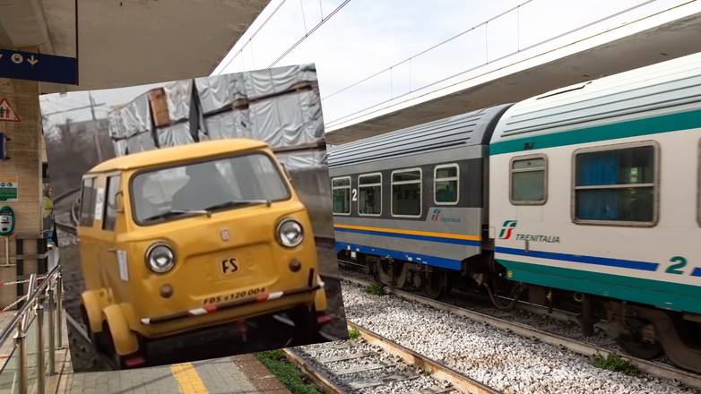 We Włoszech wciąż można spotkać urokliwe drezyny Fiata (fot. digitalmoviedv/ToyTube)