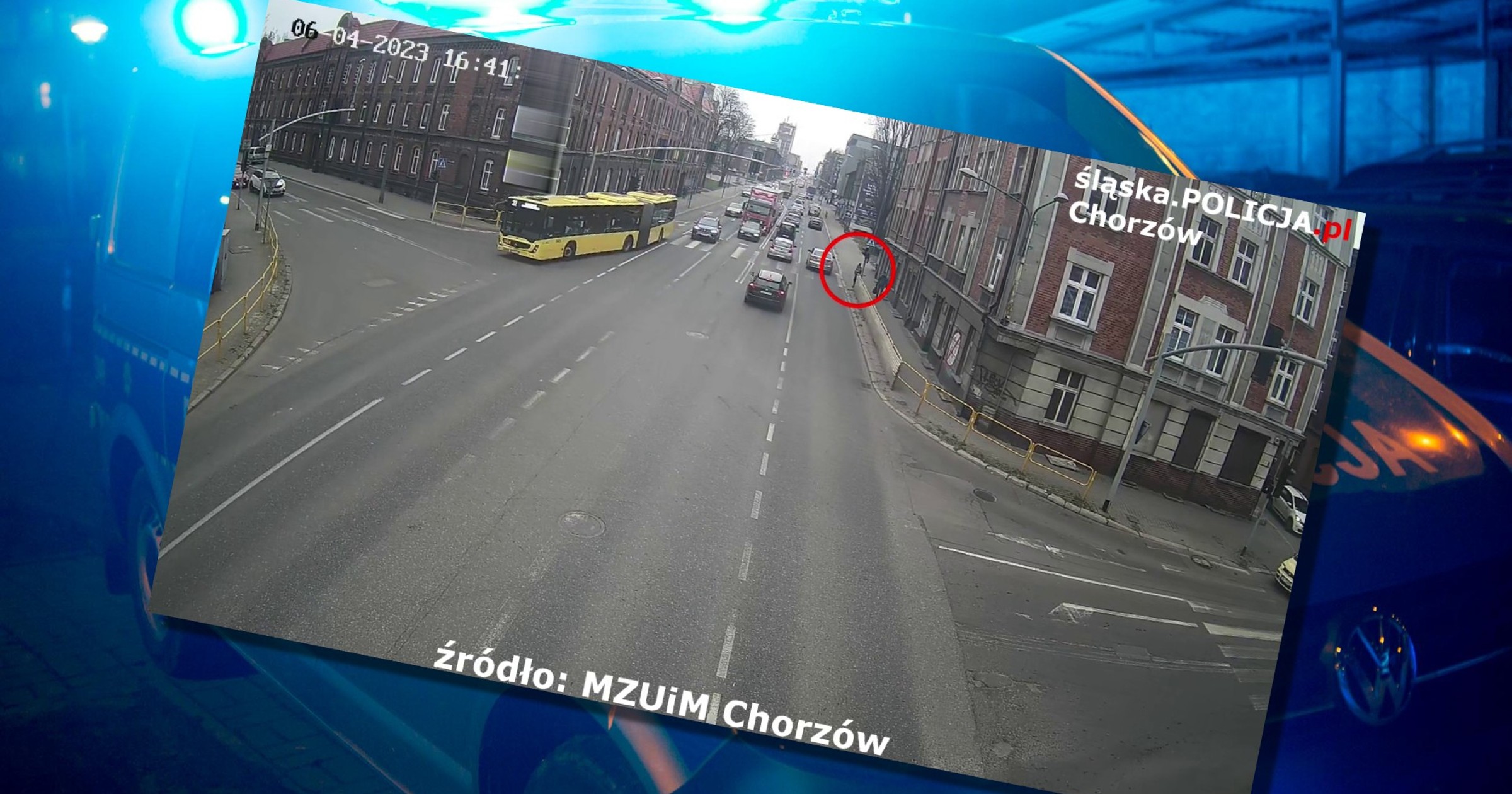 Potrącenie w Chorzowie