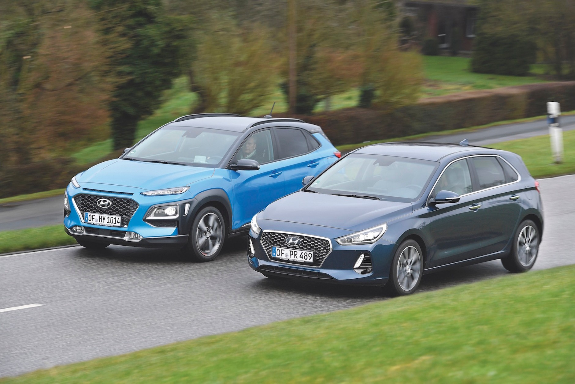 Hyundai Kona kontra i30