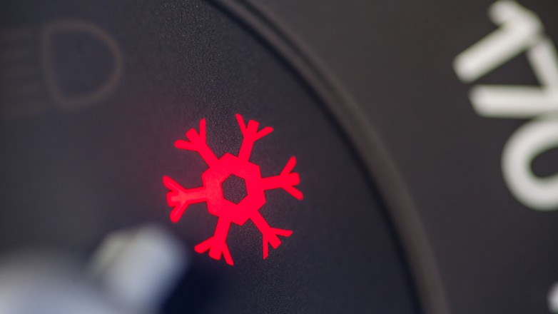 Kontrolka w krztałcie płatka śniegu