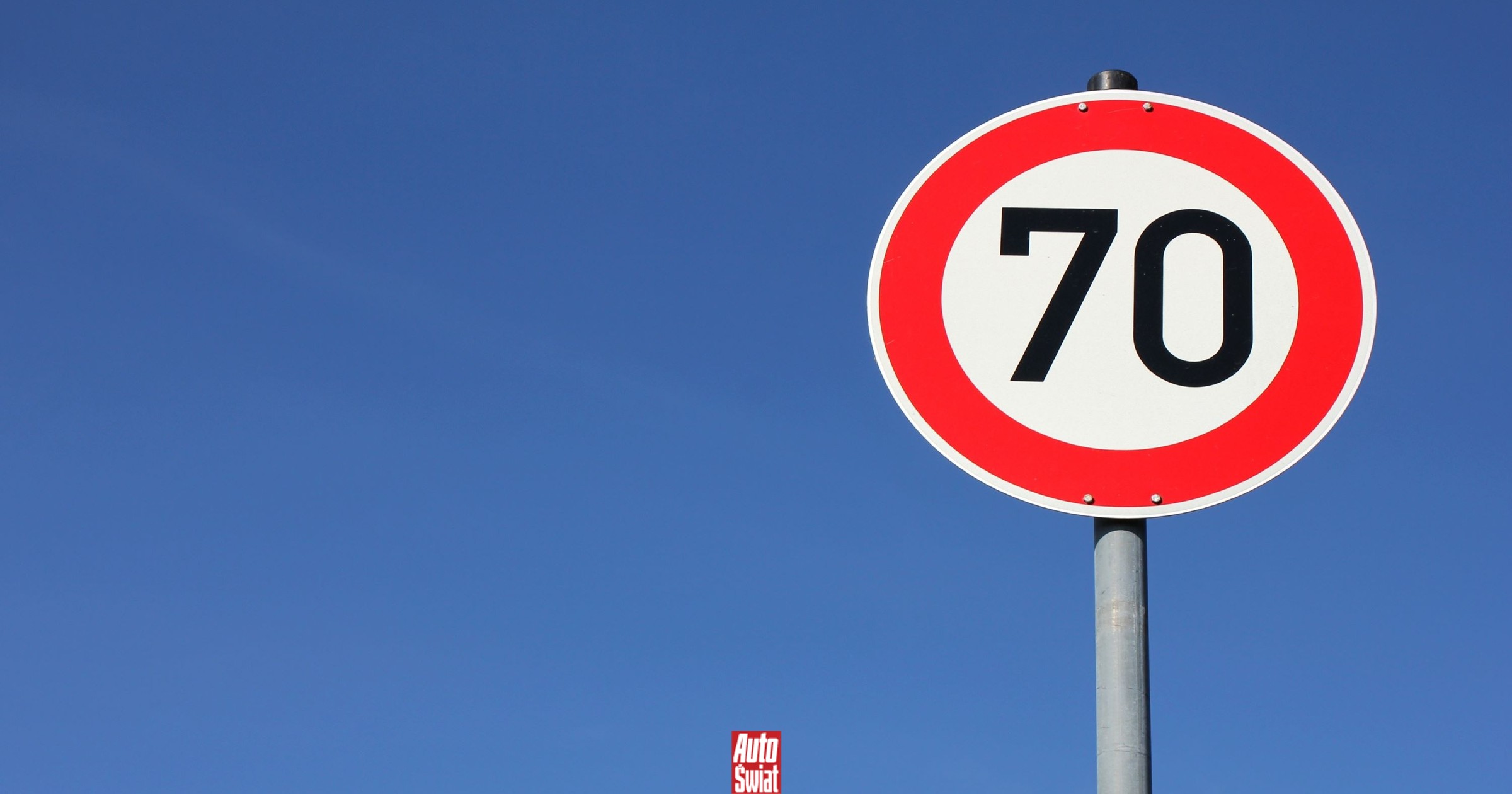 Ograniczenie do 70 km na godz. na autostradzie. Bezpieczeństwo nie jest głównym powodem