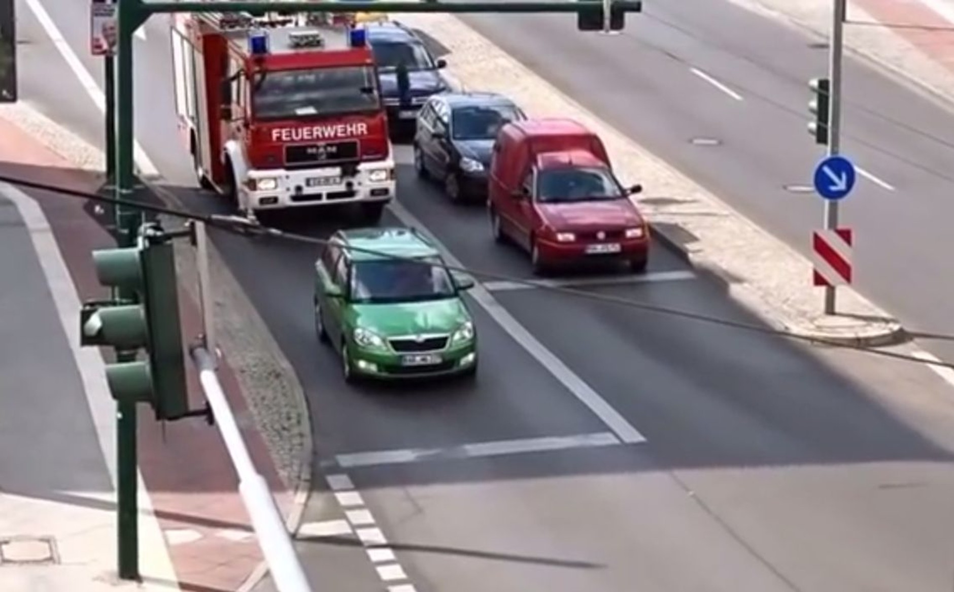 Straż pożarna na sygnale - zobacz, co zrobił