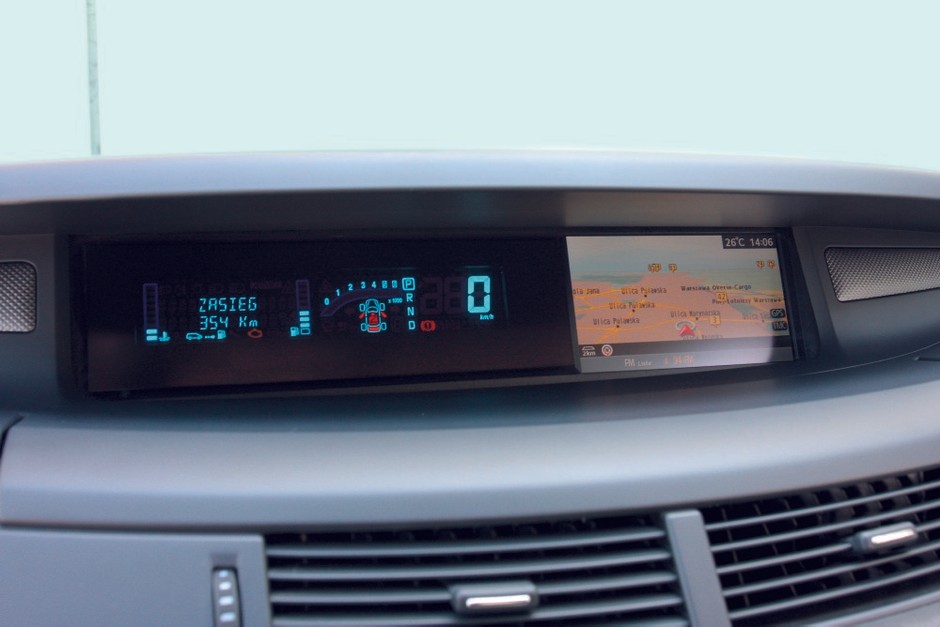 Renault Espace IV – zegary