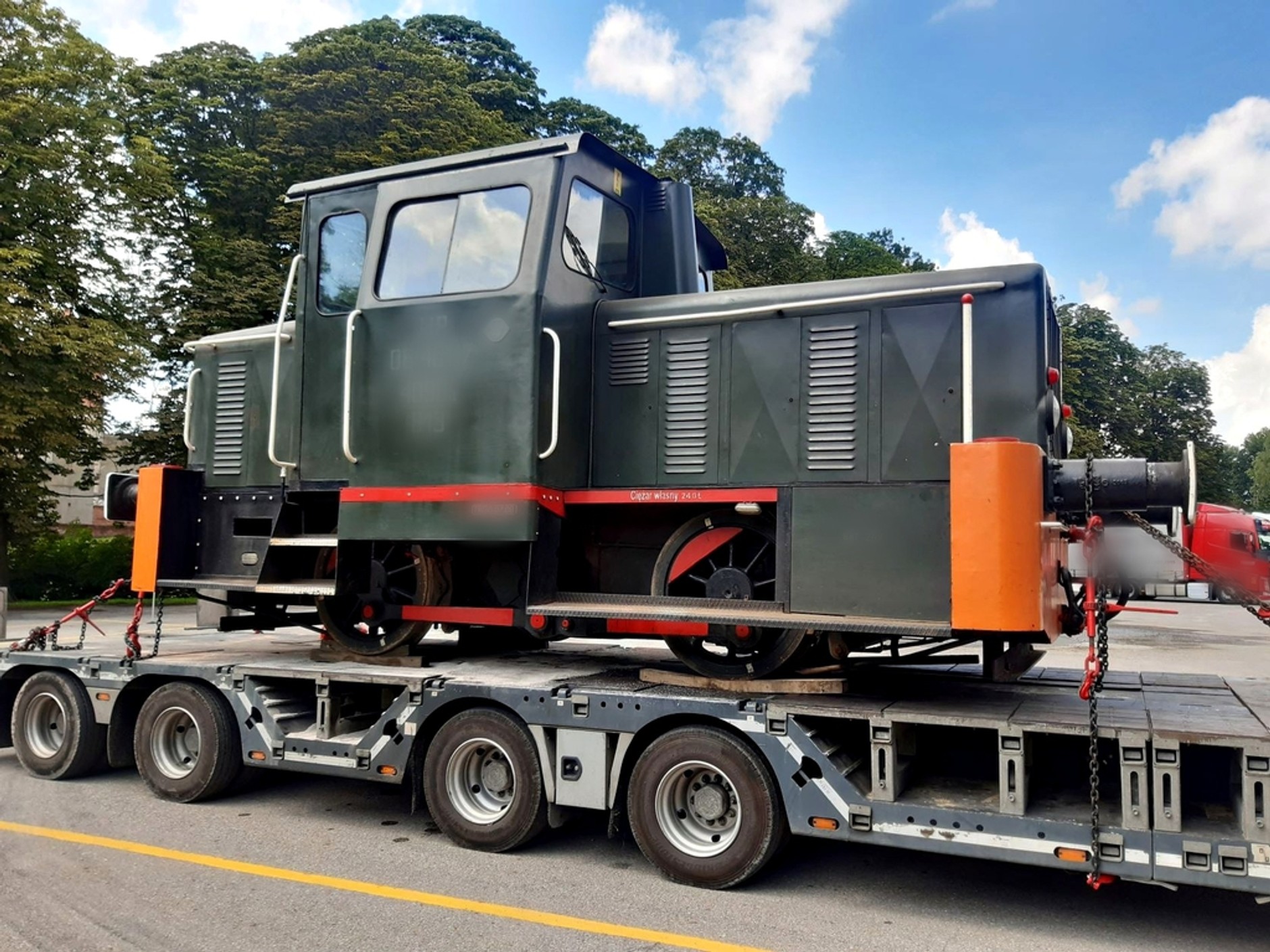 ITD - transport lokomotywy