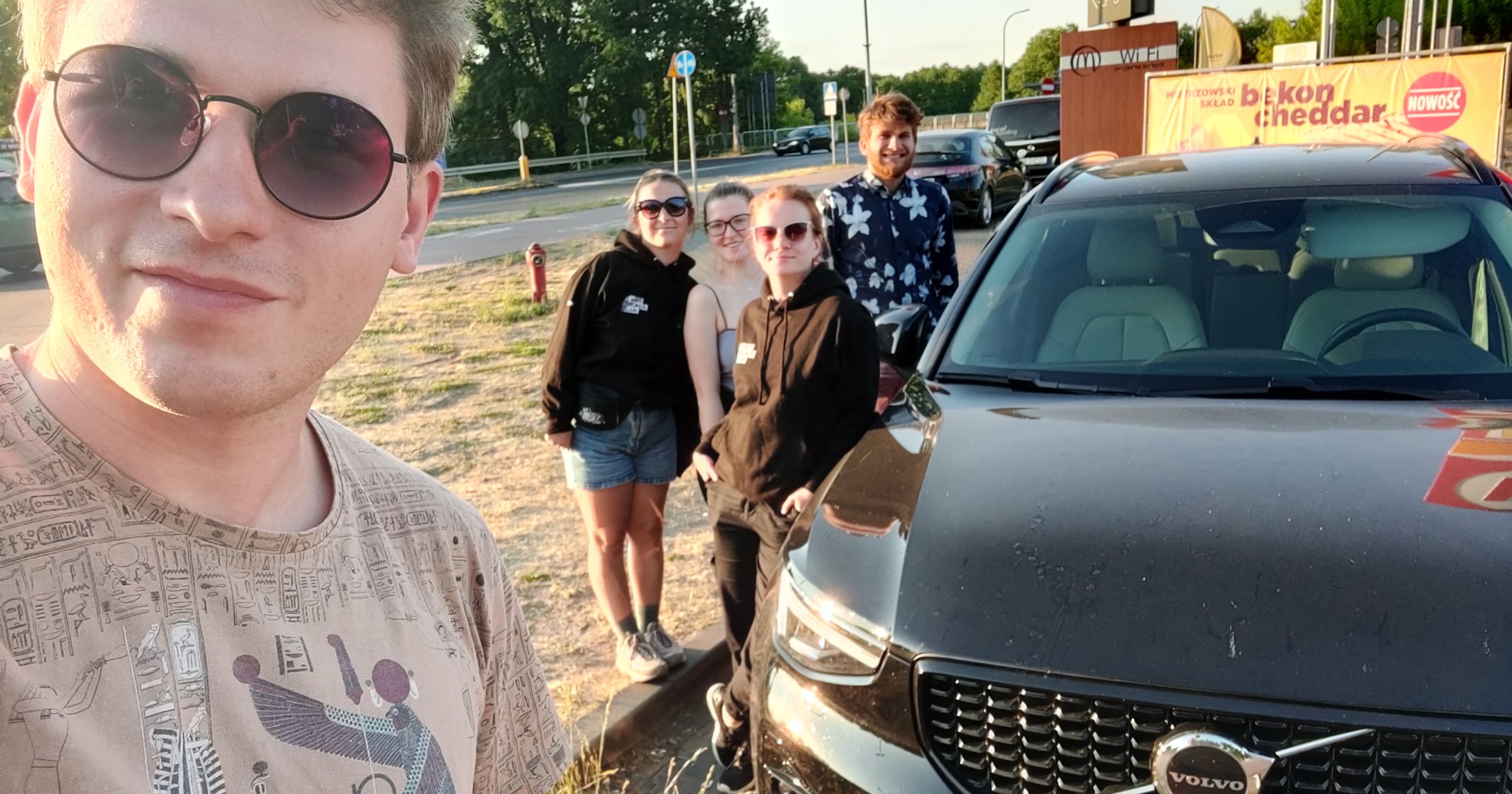 Volvo XC40 B3 podczas wyjazdu na Mazury