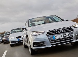 Benzynowe sedany - Audi A4 kontra BMW 318i, Mercedes C 180 i VW Passat