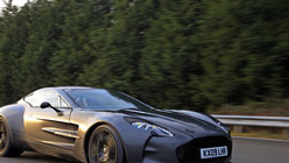 Aston Martin One-77: rozpędzony do 354 km/h
