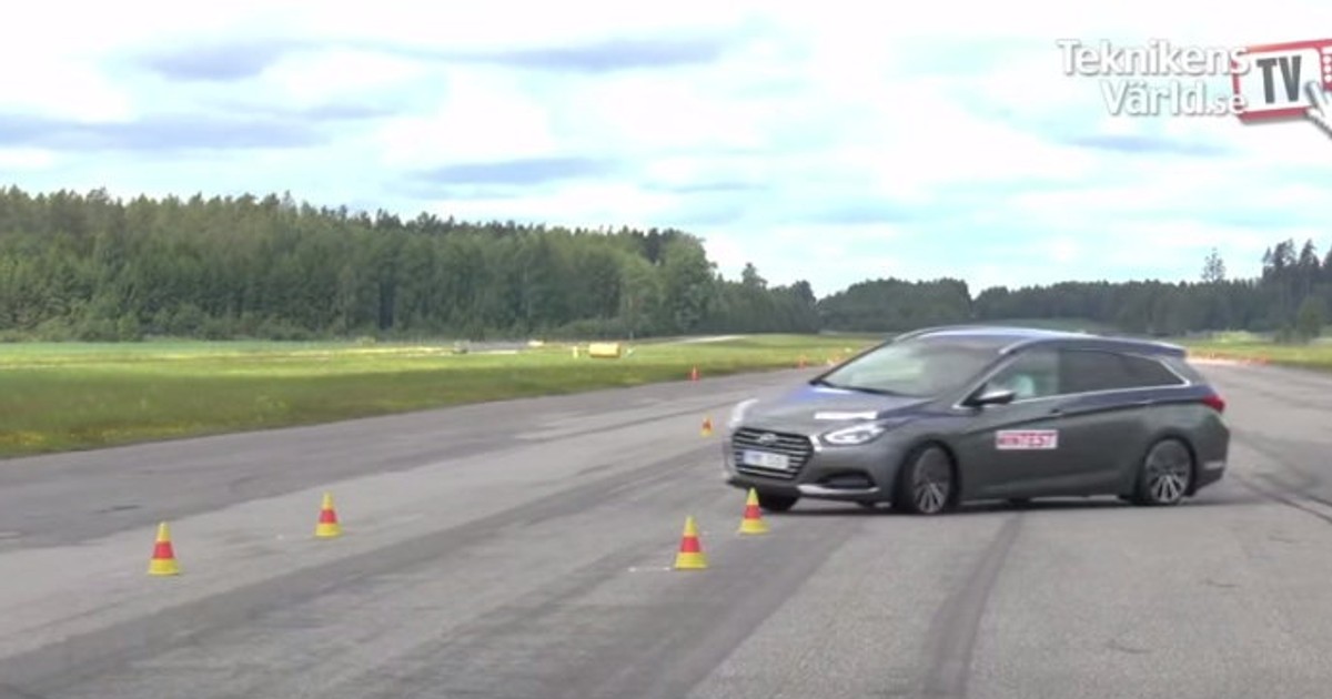 Test łosia Hyundai