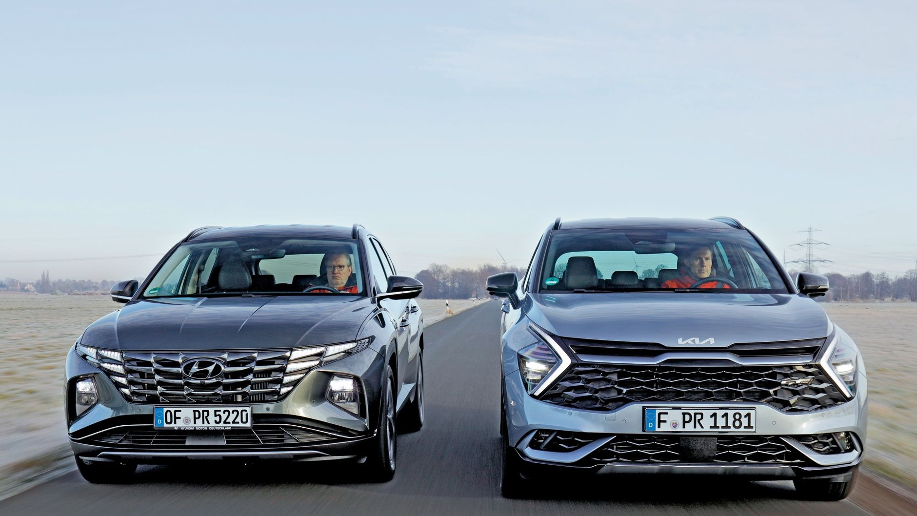 Hyundai Tucson kontra Kia Sportage