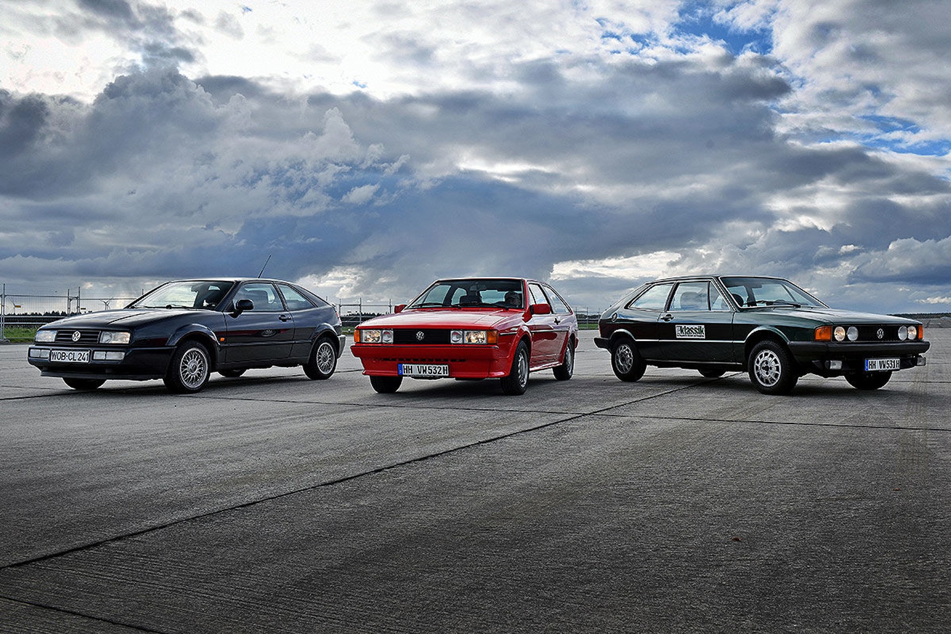 Volkswagen Scirocco 1 kontra następcy