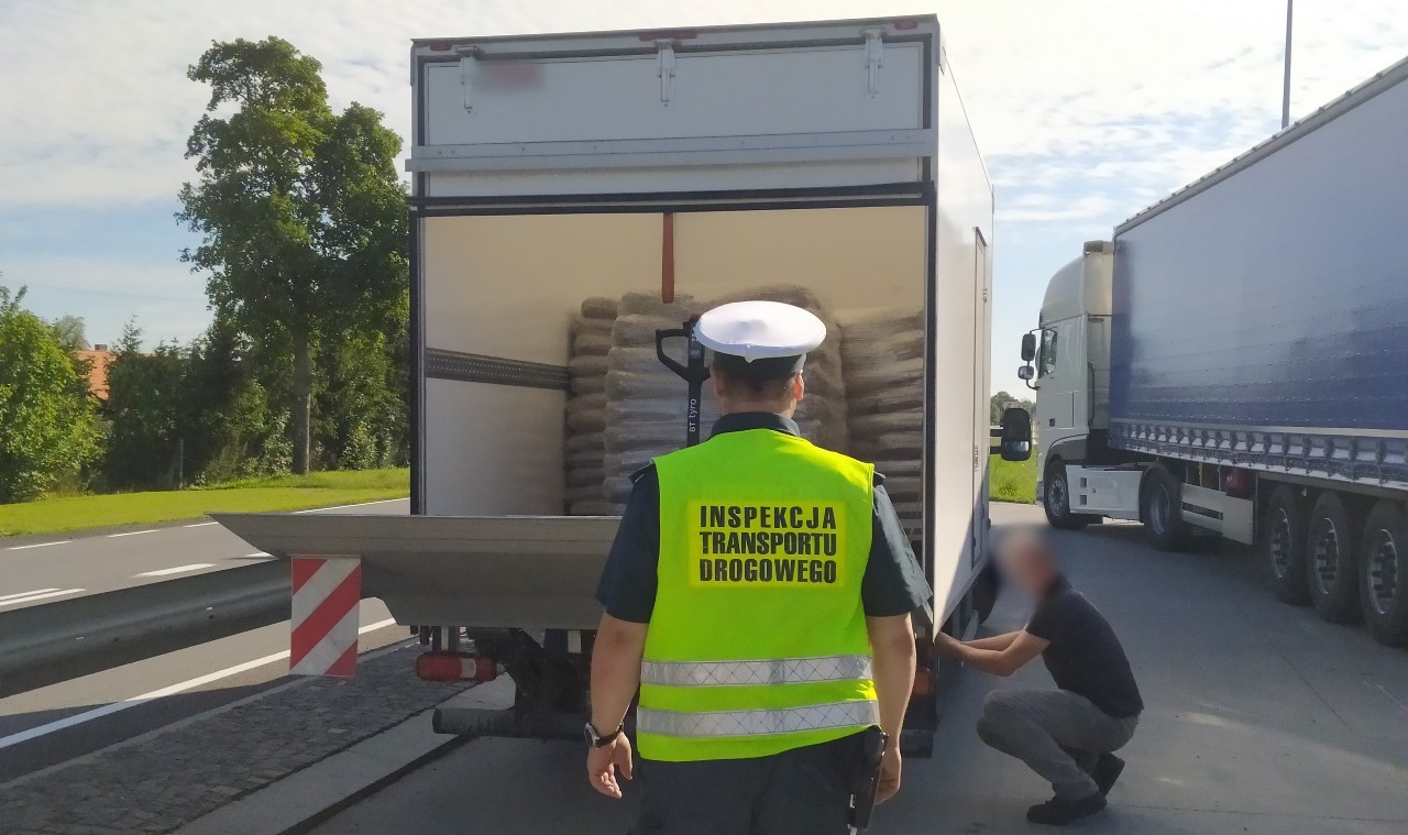 ITD zatrzymała samochód z DMC do 3,5 tony