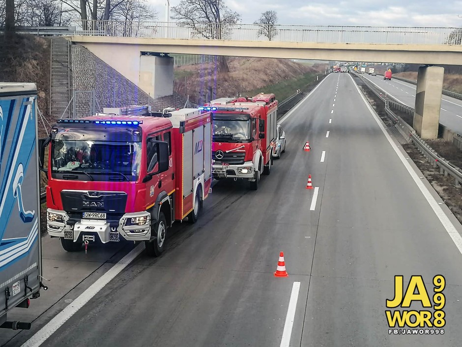 Koszmarny wypadek na dolnośląskim odcinku A4