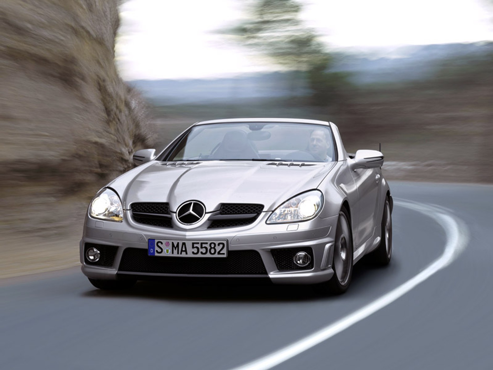 Mercedes-Benz SLK 55 AMG – pierwsze zdjęcia