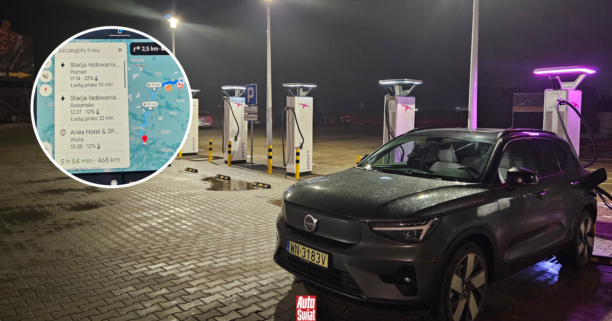 Pojechałem w trasę elektrykiem, a planowanie zostawiłem Googlowi. Tak mnie oszukał