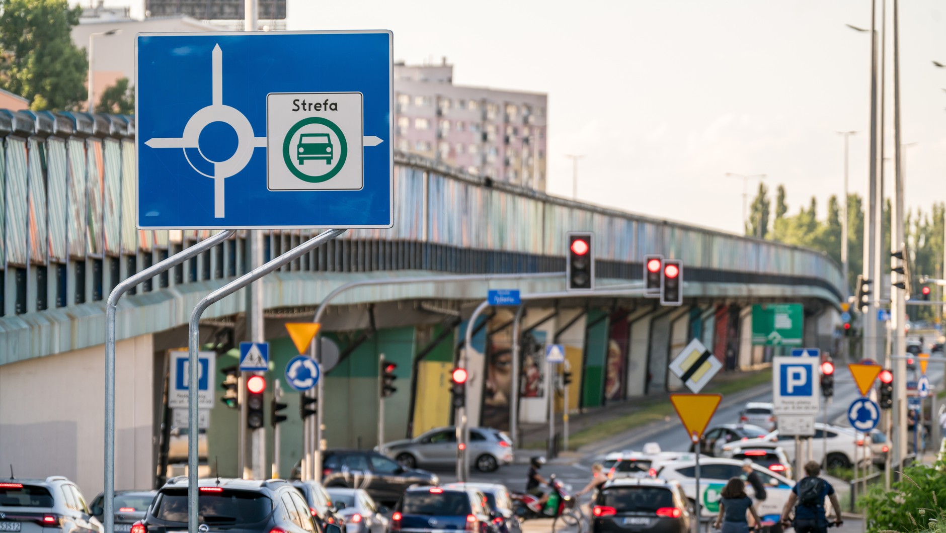 Znaki - strefa czystego transportu