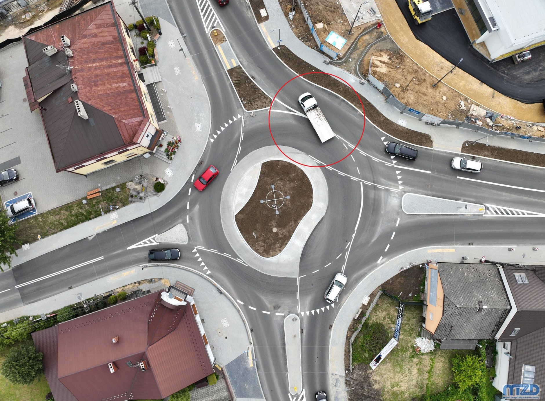 Rondo w Bielsku-Białej