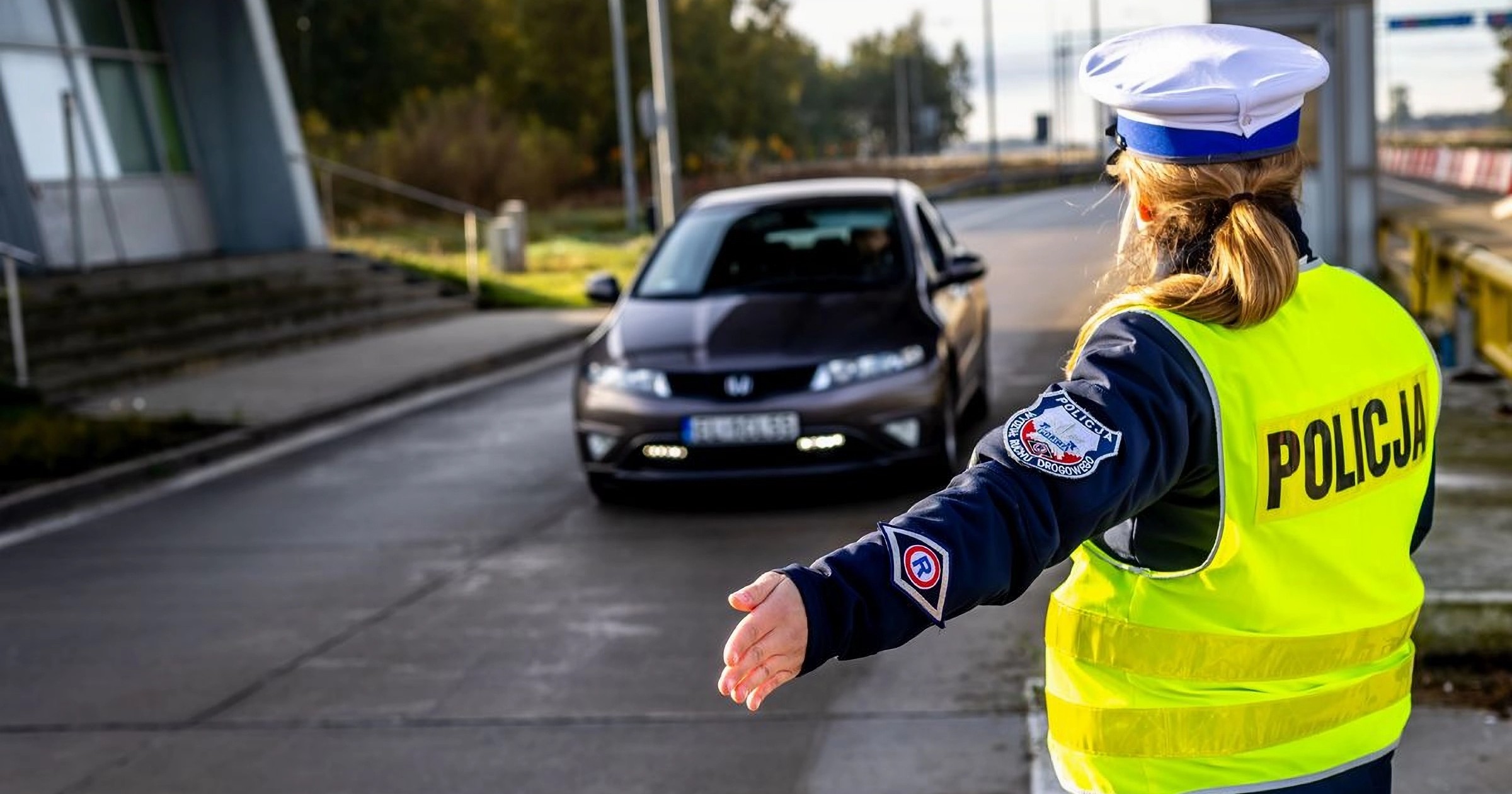 Kontrola trzeźwości na A1