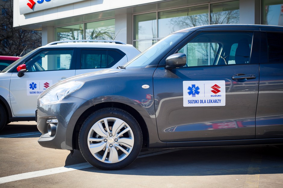 Suzuki przekazało Szpitalowi Ignisy i Swifty
