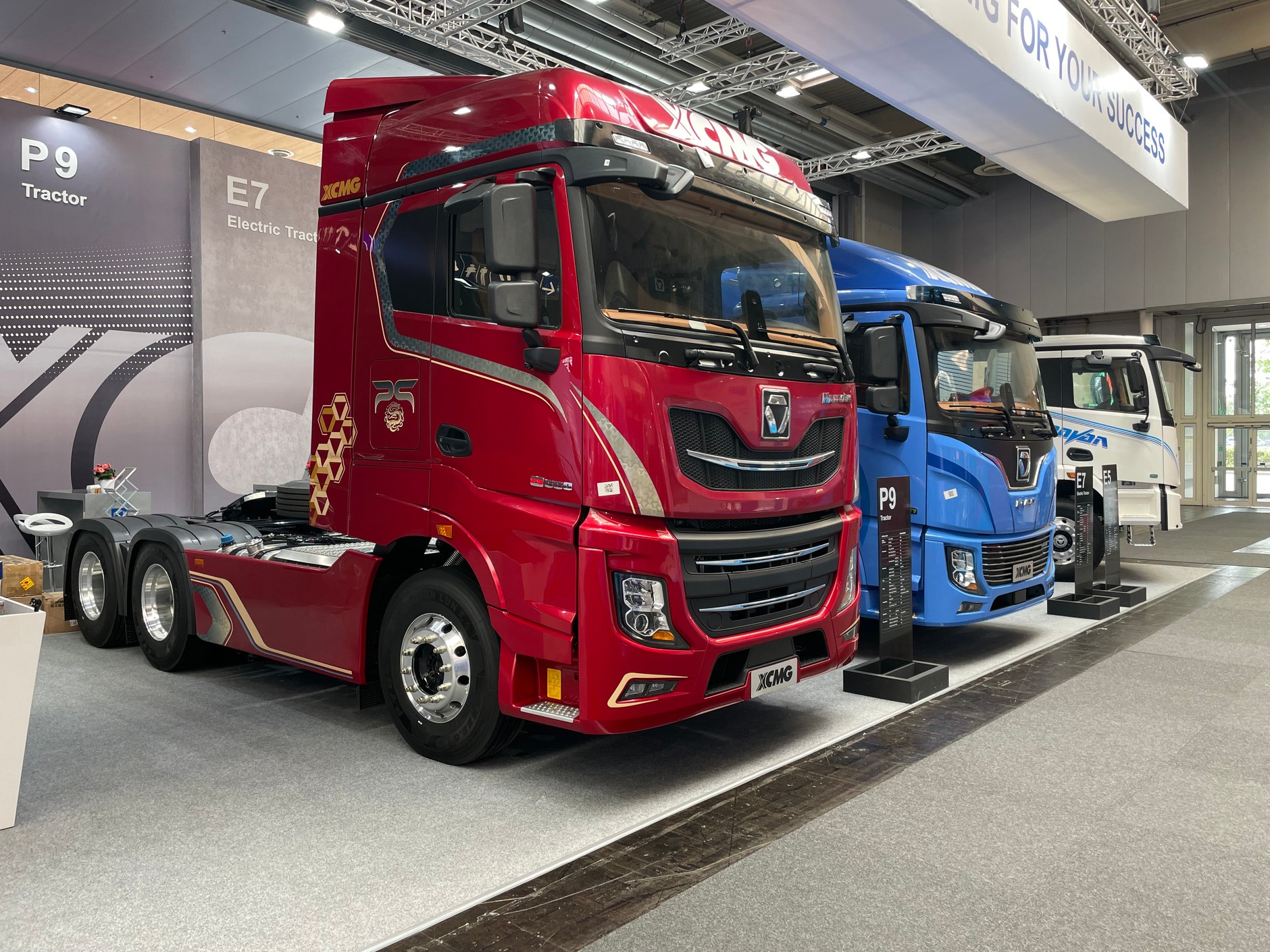 Chińskie ciągniki siodłowe XCMG.