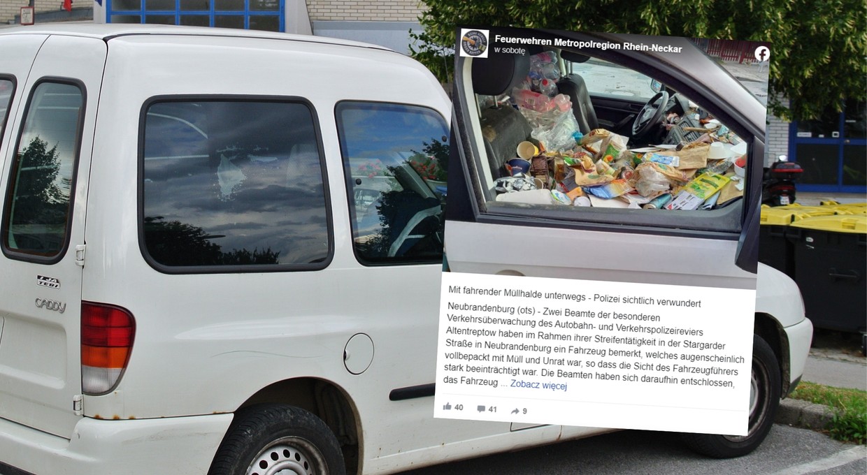 Policjanci byli w szoku, kiedy zajrzeli do wnętrza samochodu