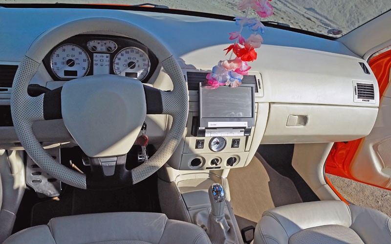 Garaż tunera: Škoda Fabia 1.4 16V – lisek pustynny