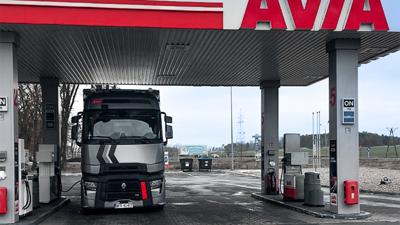 Tankowanie paliwa HVO