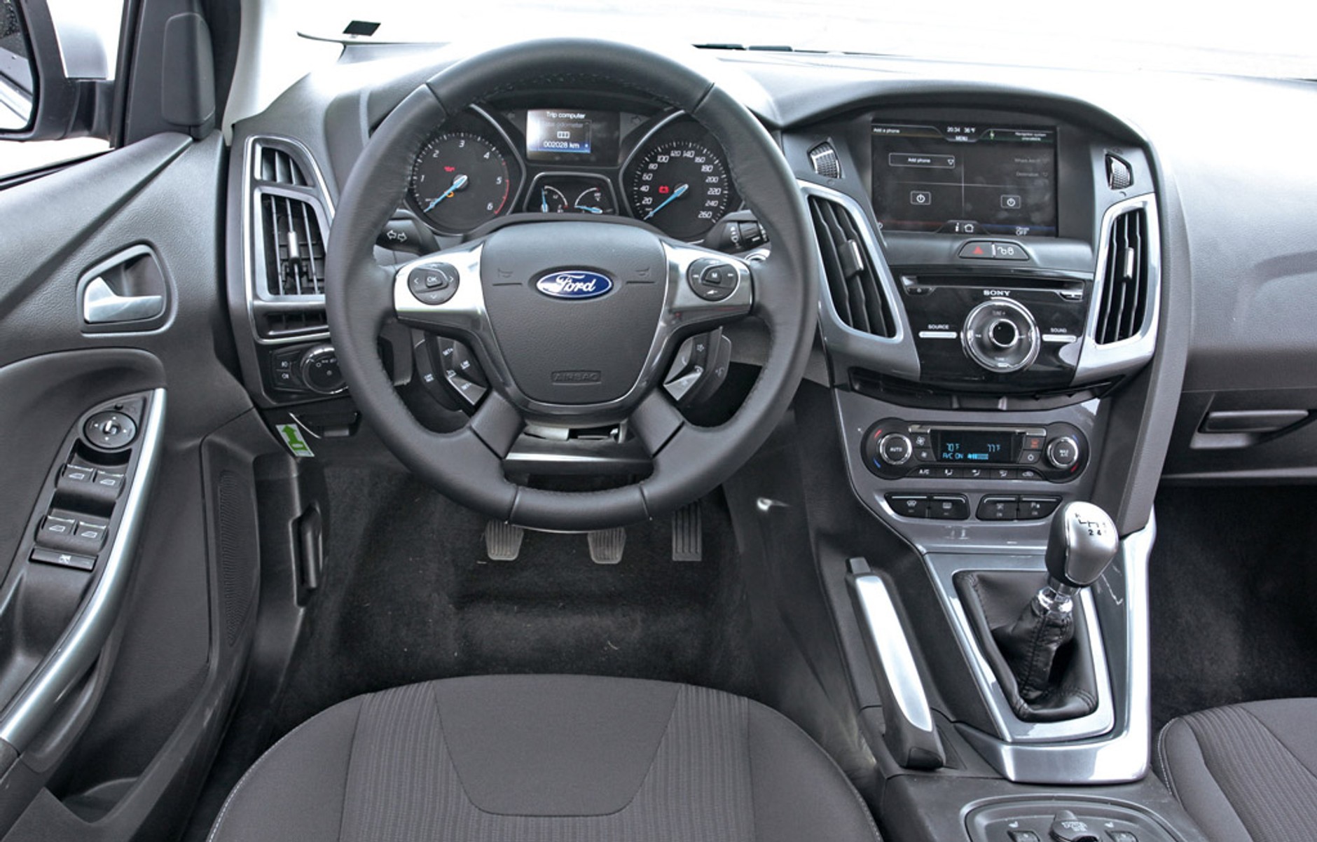 Ford Focus na zakręcie