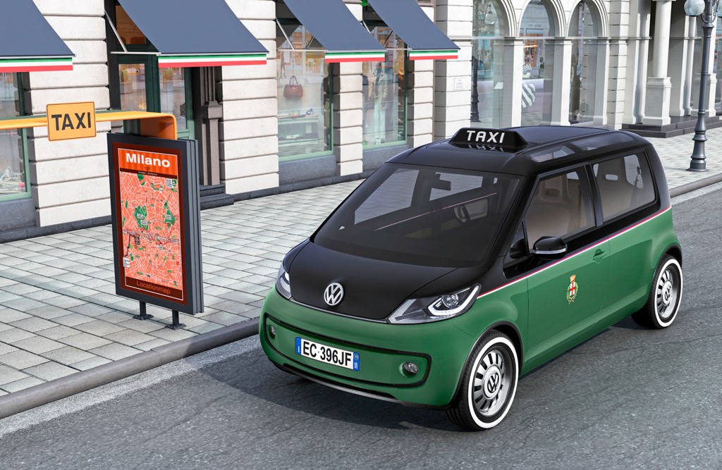 Hanower 2010: Volkswagen prezentuje elektryczną taksówkę w stylu retro