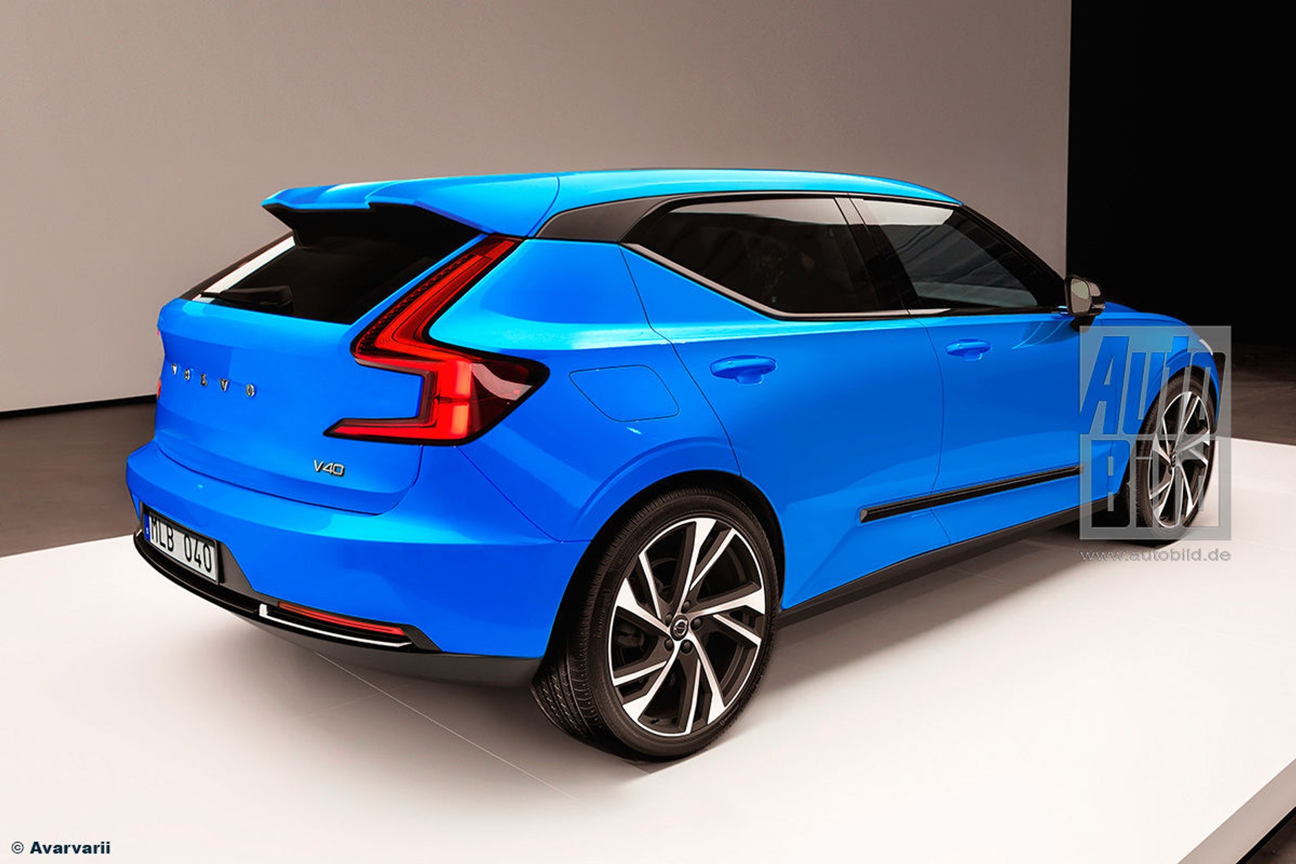 Nowe Volvo V40 - wizualizacja