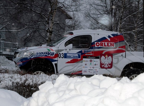 Zimowa przeprawa Orlen Team