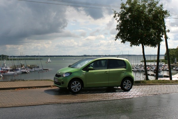 Skoda Citigo w Wilkasach nad jez. Niegocin