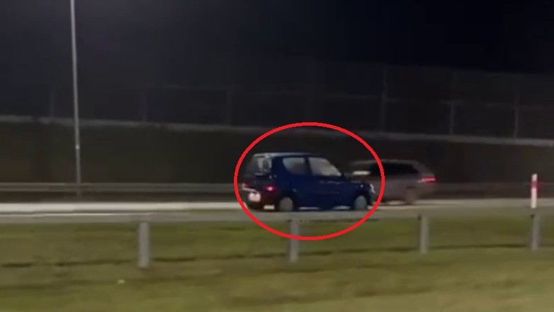 70 km drogą ekspresową S7 "pod prąd"