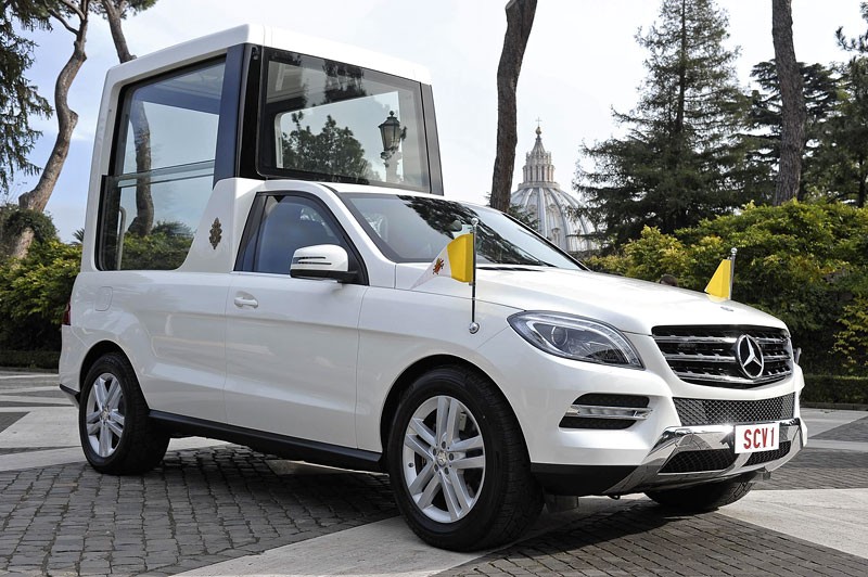Mercedes-Benz klasa M dla papieża Benedykta XVI