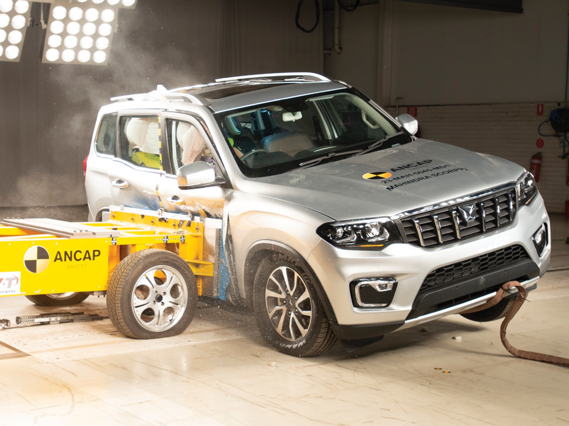 Crash-test: Mahindra Scorpio