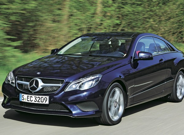 Test Mercedesa E 400 Coupe: auto ze studia fitness