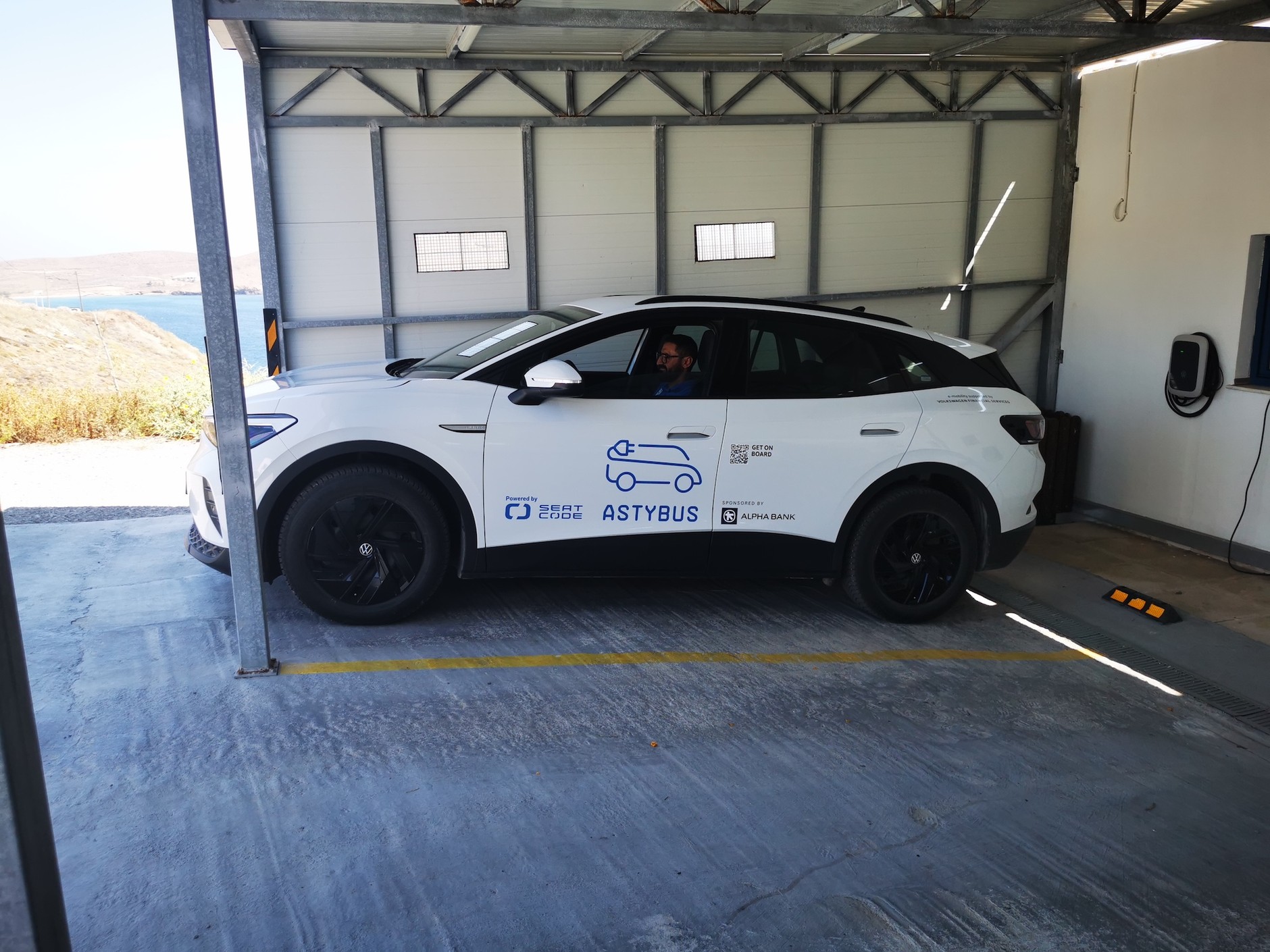 Astypalea: zajezdnia Astybusów