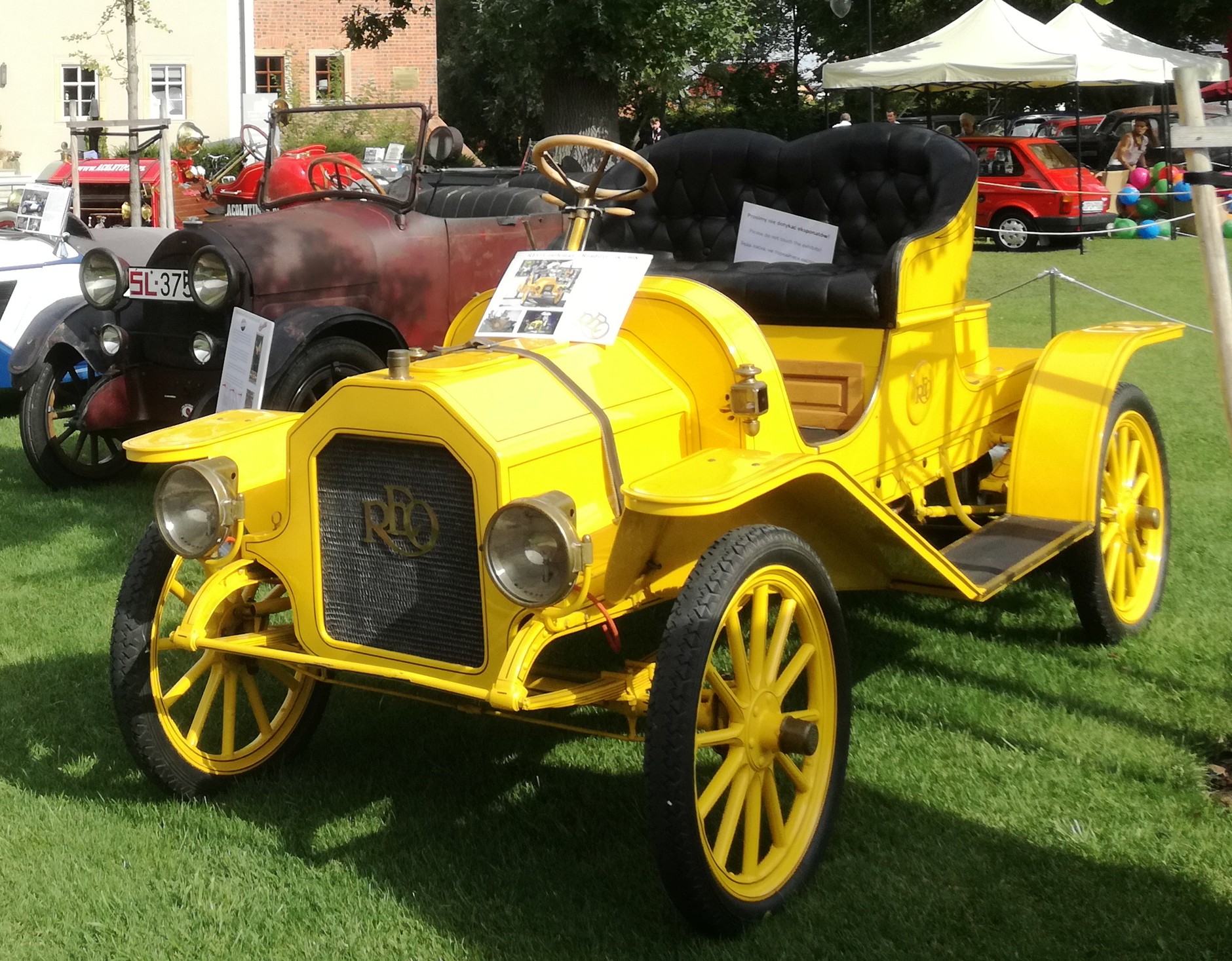 REO z 1908 r. z Muzeum Pedów w Gostyniu
