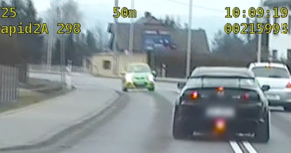 25-latek chciał za wszelką cenę uciec policjantom z grupy Speed