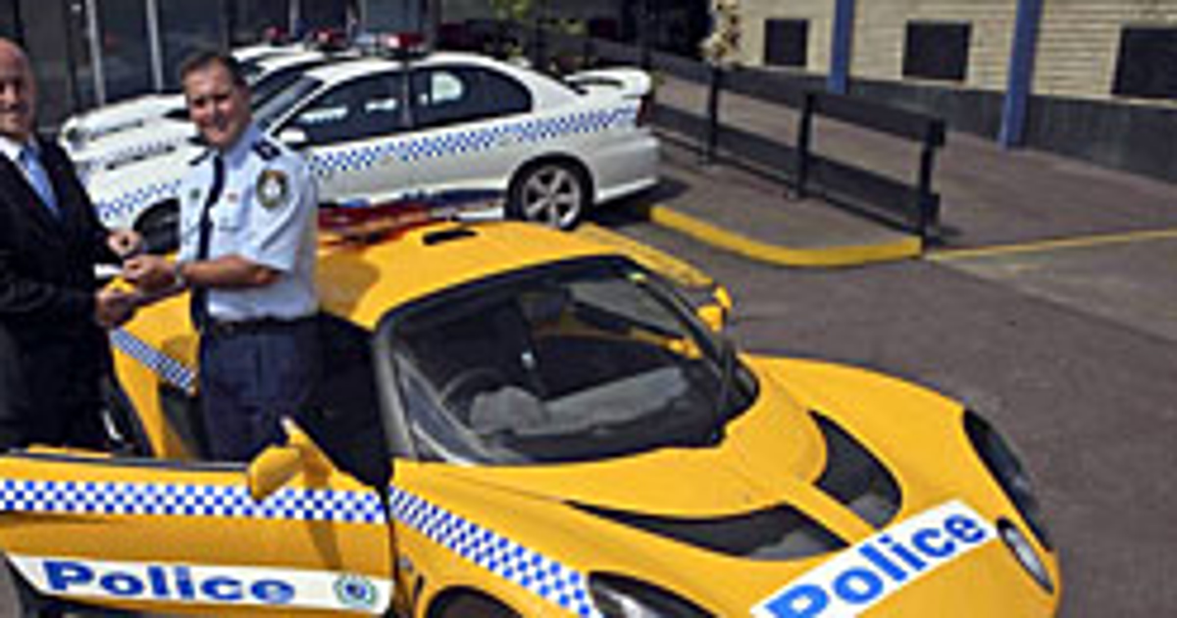 Lotus Exige dla australijskiej policji