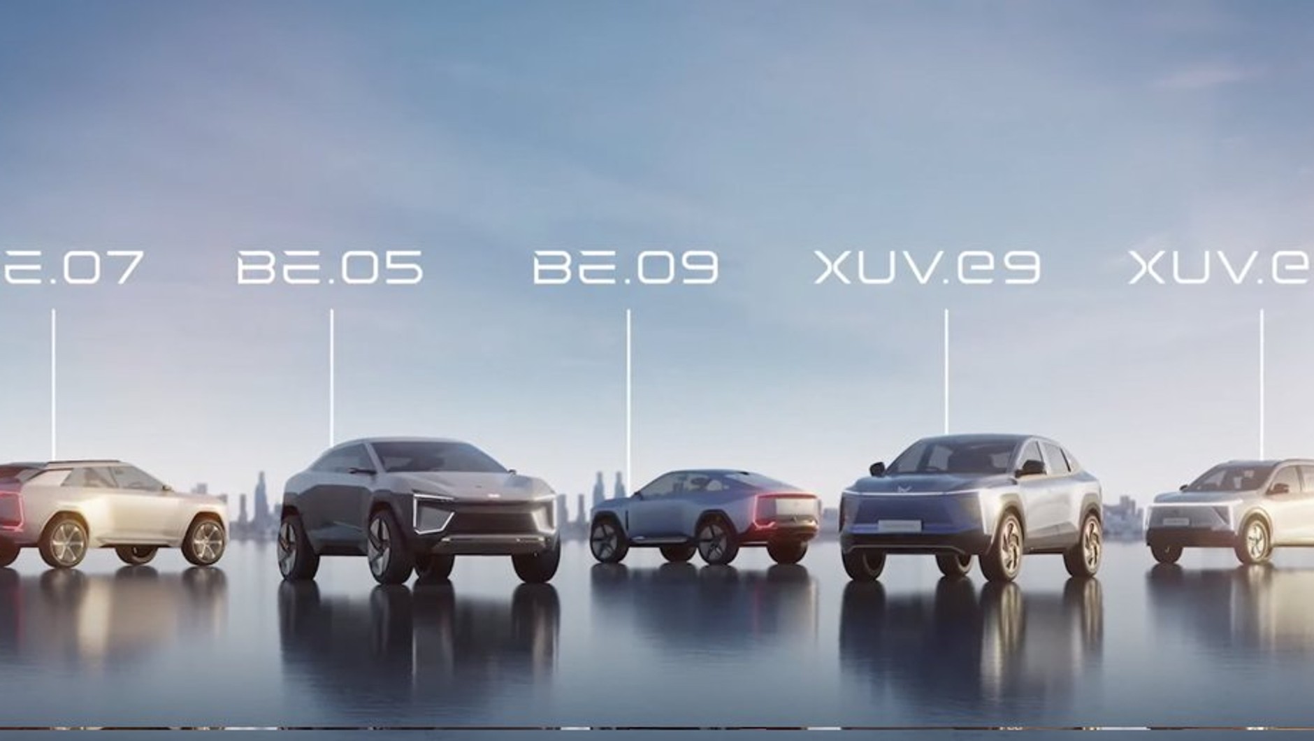 Gama elektrycznych SUV-ów Mahindry