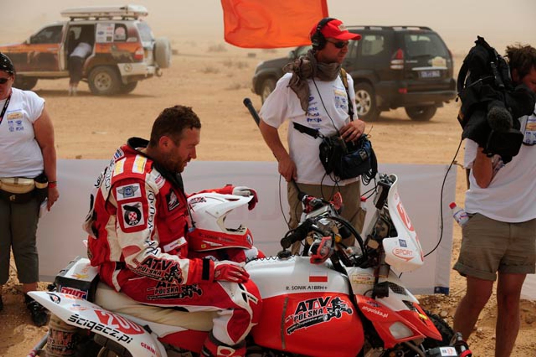 Rajd Tunezji 2010: Rafał Sonik – pierwszy quadowiec wśród motocyklistów (4. etap)