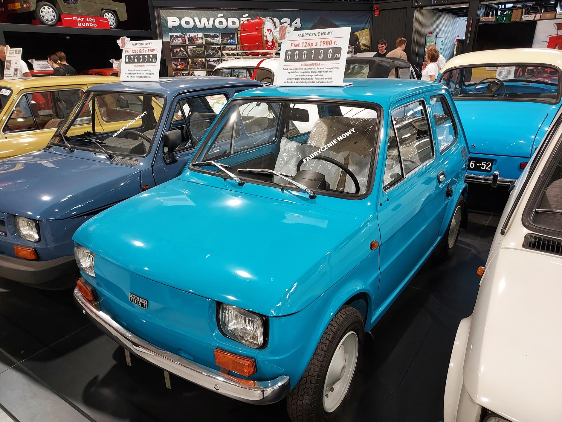 Maluchy w Muzeum Vena w Oławie