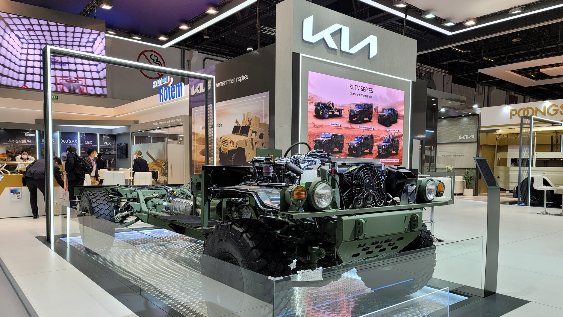 Kia Light Tactical Vehicle Cargo Truck