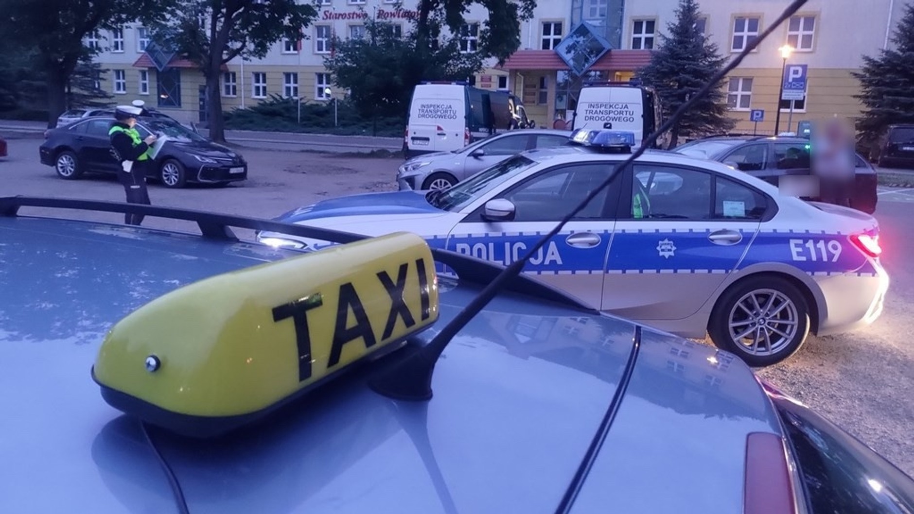 Kontrole taksówek