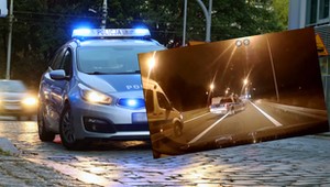 "Policyjny szeryf" na zjeździe z autostrady. Mamy oficjalne stanowisko policji
