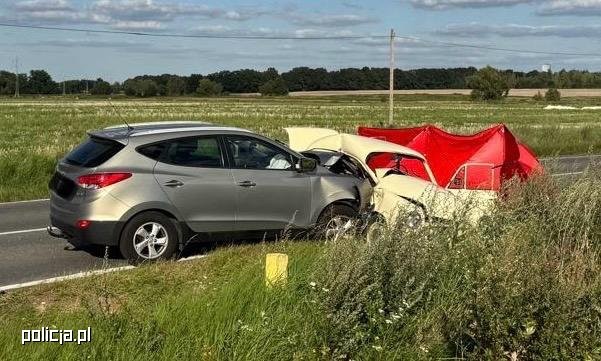 Zderzenie hyundaia i syreny 105