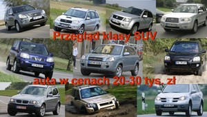 Używane SUV-y - którego warto kupić za 20-30 tys. zł?