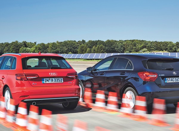Tylko trzy cylindry w klasie premium? Audi A3 1.0 TFSI kontra Mercedes A180