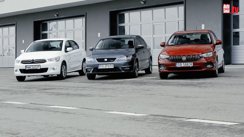 Fiat Tipo kontra Seat Toledo i Citroen C-Elysee - który sedan będzie lepszym wyborem